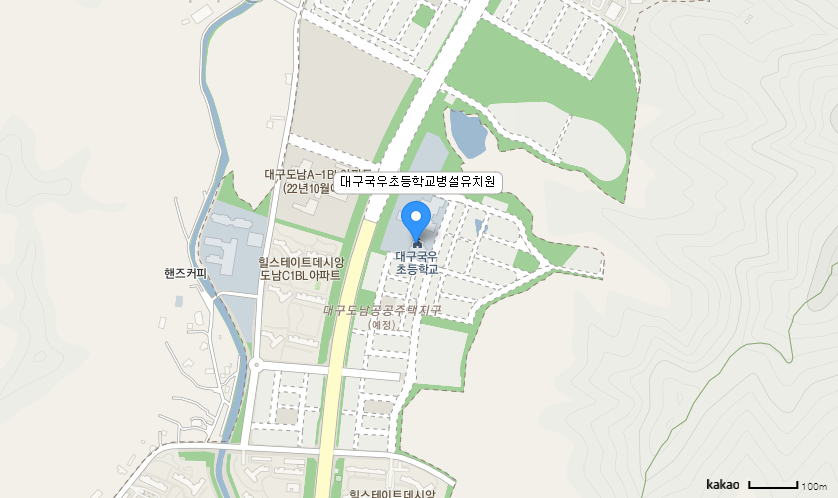학교 찾아오시는 길 지도